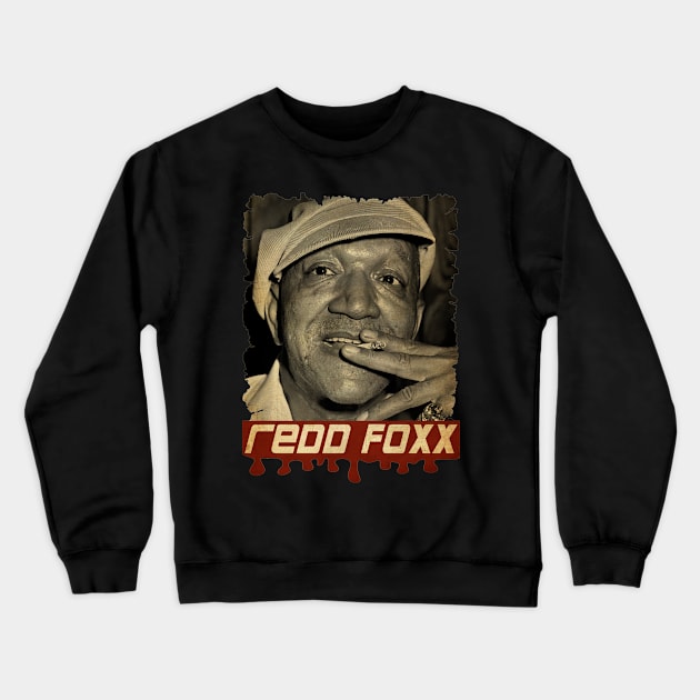 Redd Foxx Vintage Crewneck Sweatshirt by Teling Balak